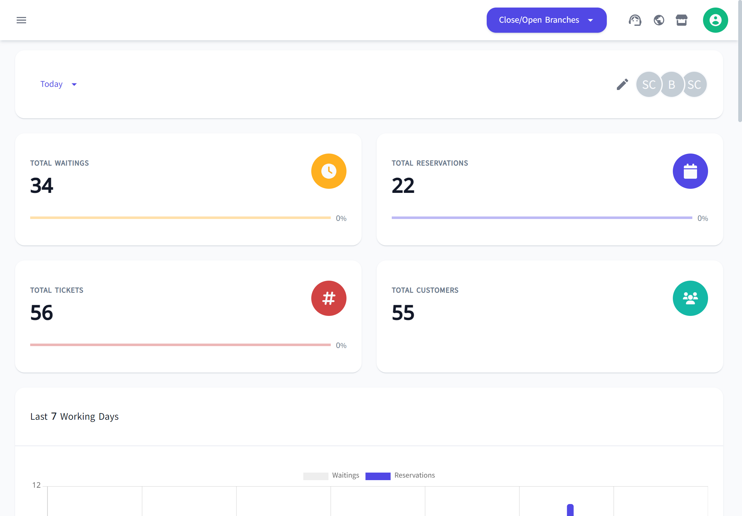 App Main Page
